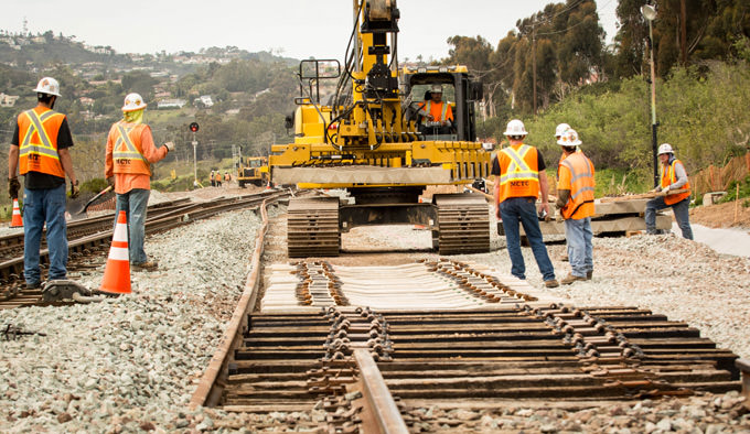 MCTC Rail Line Construction
